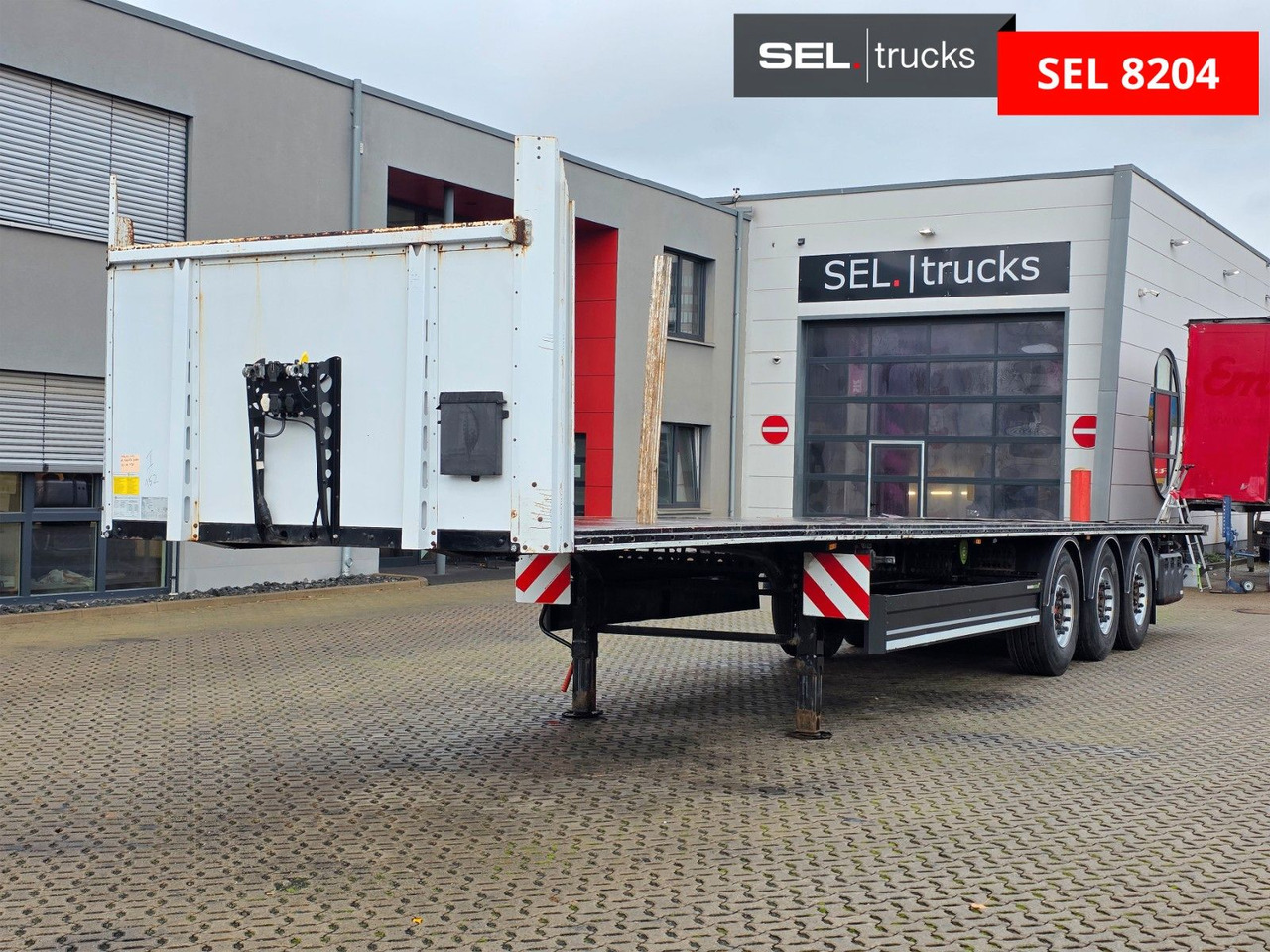 Berger SAPL24 / 4.290 kg !!! - Dropside/ Flatbed semi-trailer: picture 1 Berger SAPL24 / 4.290 kg !!! - Dropside/ Flatbed semi-trailer: picture 1