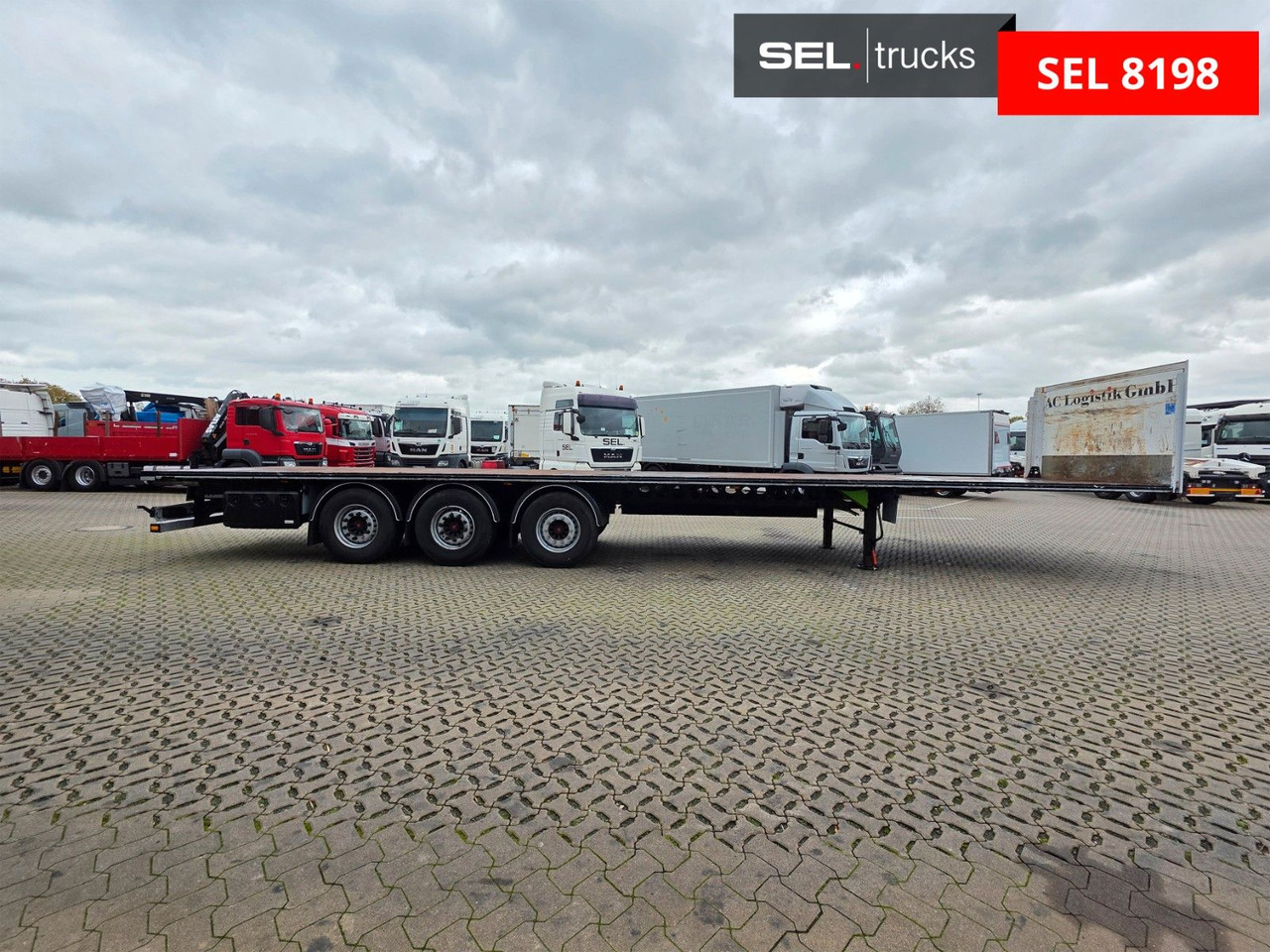 Berger SAPL24 / 4.290 kg !!!! - Dropside/ Flatbed semi-trailer: picture 4 Berger SAPL24 / 4.290 kg !!!! - Dropside/ Flatbed semi-trailer: picture 4