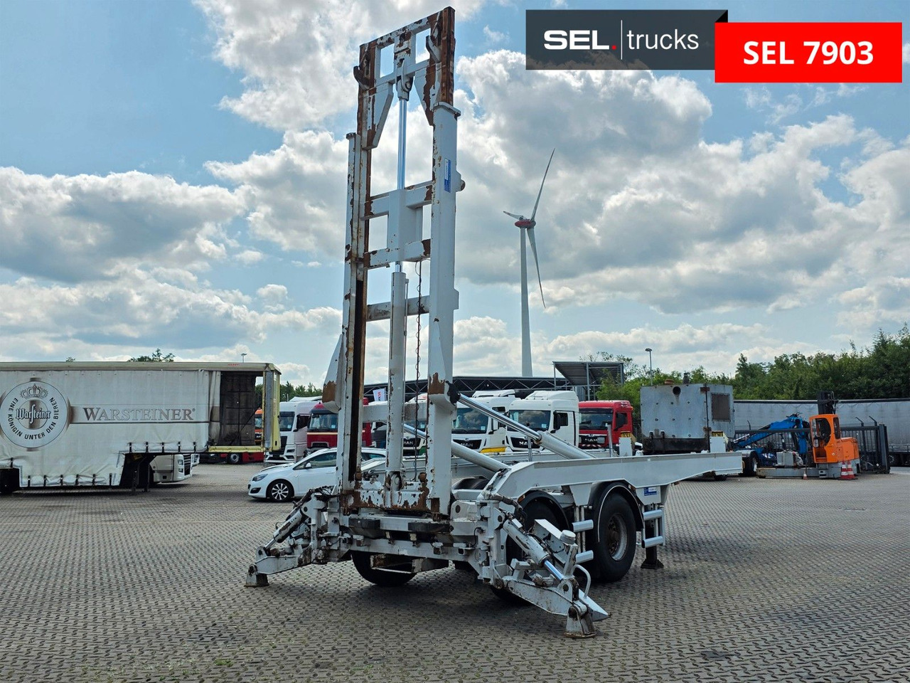 Hüffermann HSF 35.06L / Silosteller / Liftachse - Tipper semi-trailer: picture 5 Hüffermann HSF 35.06L / Silosteller / Liftachse - Tipper semi-trailer: picture 5