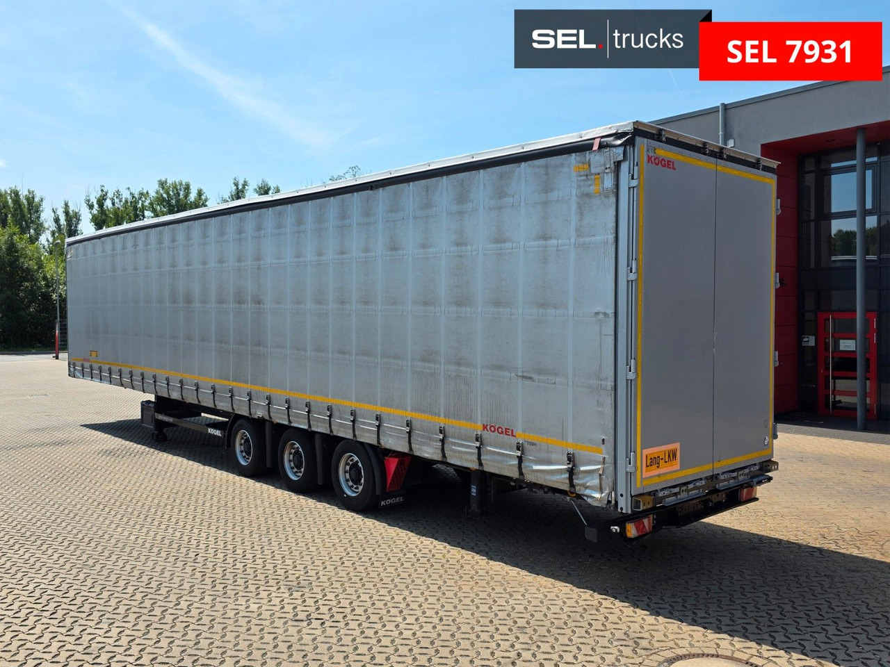 Curtainsider semi-trailer Kögel S24 -1 / Long Trailer 14,90m / Hubdach / Mega: picture 7
