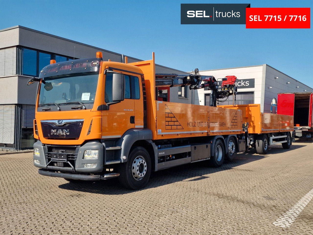 MAN TGS 26.420 6x2-4 BL / MKG HLK181/ Lenk/KOMPLETT - Crane truck: picture 1 MAN TGS 26.420 6x2-4 BL / MKG HLK181/ Lenk/KOMPLETT - Crane truck: picture 1