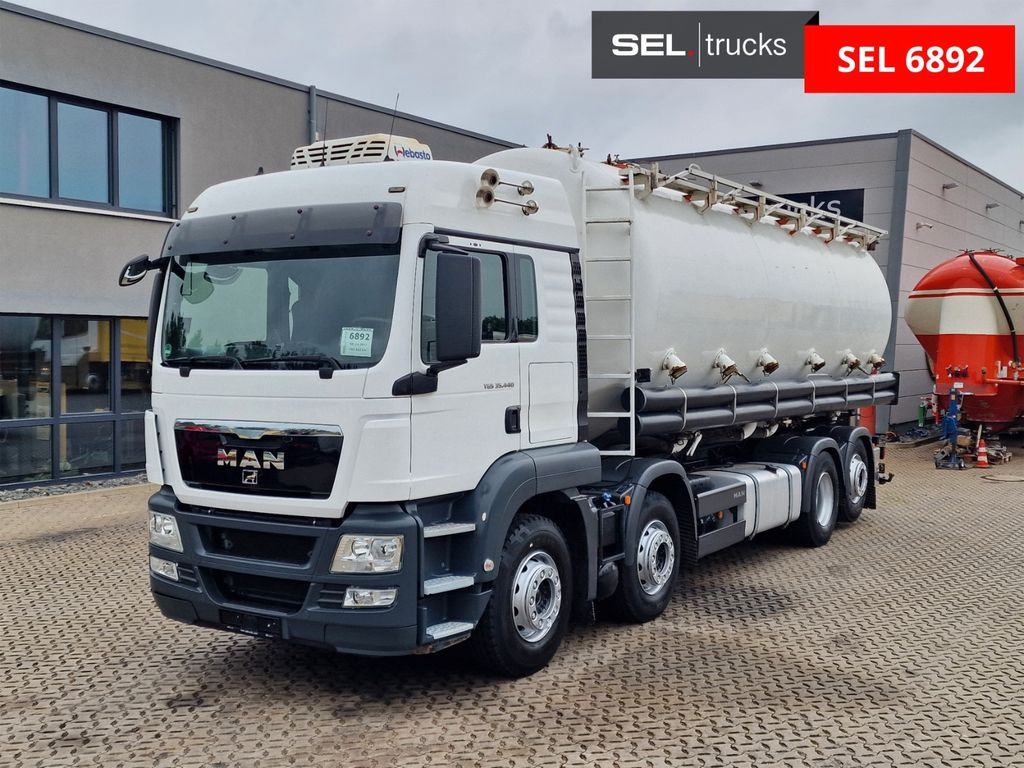 MAN TGS 35.440 8X2-4 BL / SILO / 36m3 /Lenkachse MAN TGS 35.440 8X2-4 BL / SILO / 36m3 /Lenkachse - Tank truck: picture 2 MAN TGS 35.440 8X2-4 BL / SILO / 36m3 /Lenkachse MAN TGS 35.440 8X2-4 BL / SILO / 36m3 /Lenkachse - Tank truck: picture 2