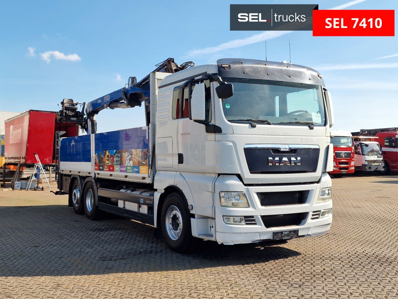 MAN TGX 26.440 6X2-2 LL /Intarder /Fassi /Lenkachse - Crane truck: picture 3 MAN TGX 26.440 6X2-2 LL /Intarder /Fassi /Lenkachse - Crane truck: picture 3