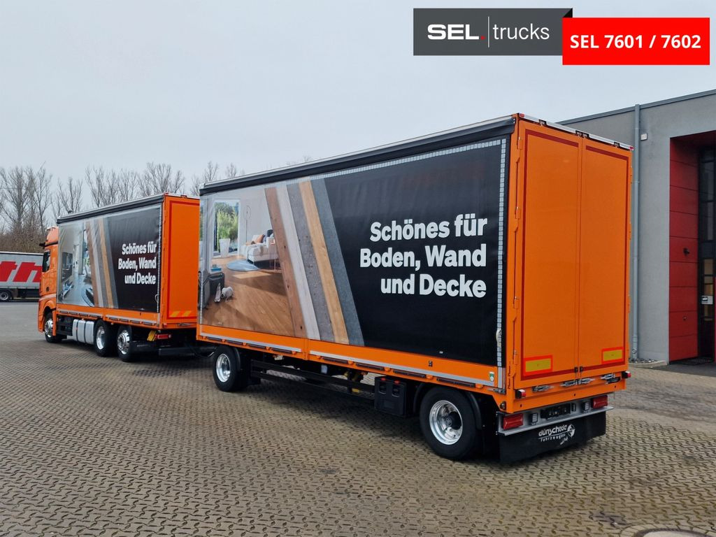 Curtainsider truck Mercedes-Benz Actros 2548 / Retarder / Aluklappen / Euro 6E: picture 7