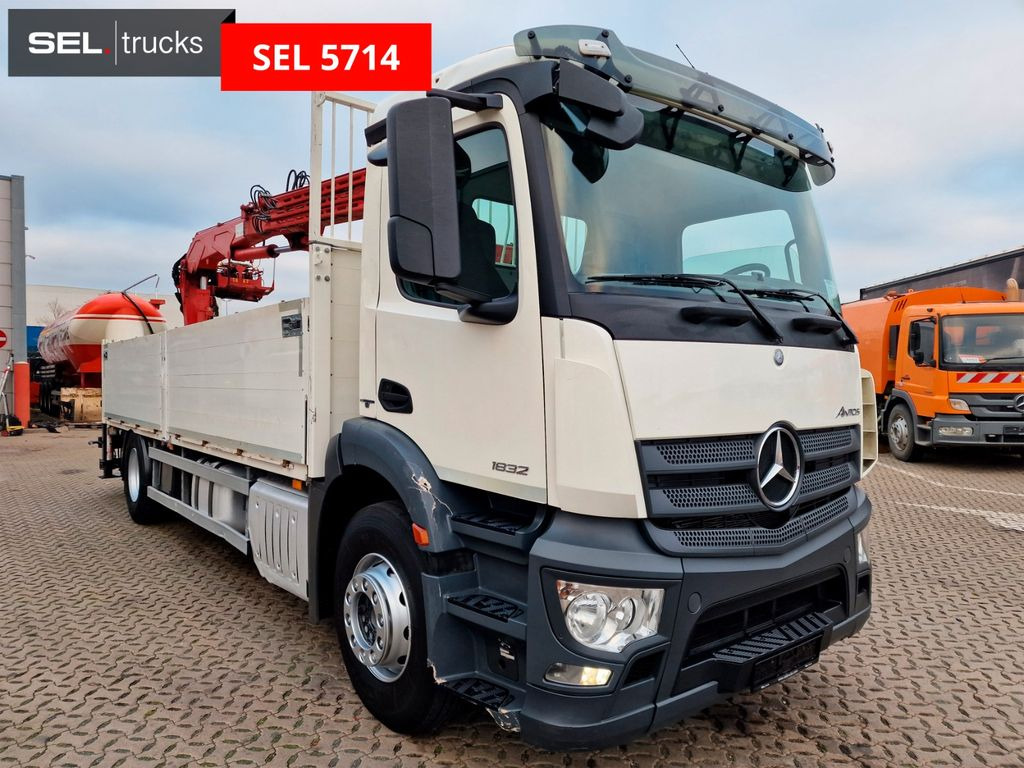 Mercedes-Benz Antos 1832 / MKG Kran Mercedes-Benz Antos 1832 / MKG Kran - Dropside/ Flatbed truck, Crane truck: picture 4 Mercedes-Benz Antos 1832 / MKG Kran Mercedes-Benz Antos 1832 / MKG Kran - Dropside/ Flatbed truck, Crane truck: picture 4