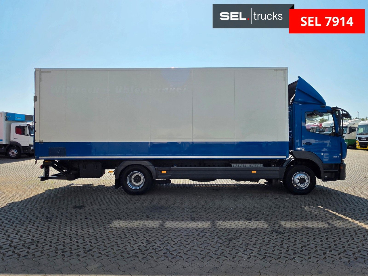 Mercedes-Benz Atego 1324 / Ladebordwand - Box truck: picture 4 Mercedes-Benz Atego 1324 / Ladebordwand - Box truck: picture 4