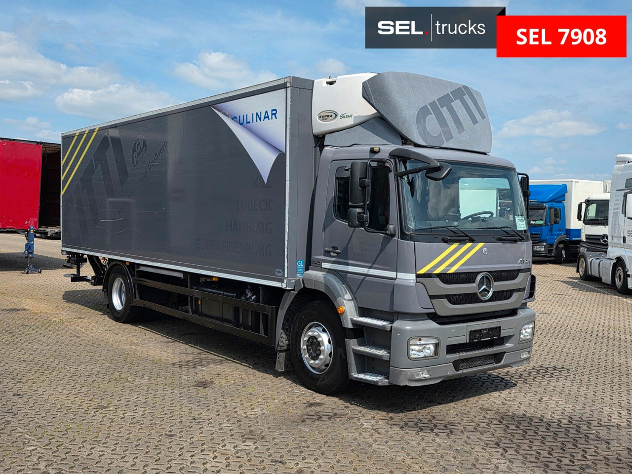 Mercedes-Benz Axor 1824L / Ladebordwand / Carrier Supra 950Mt - Refrigerator truck: picture 3 Mercedes-Benz Axor 1824L / Ladebordwand / Carrier Supra 950Mt - Refrigerator truck: picture 3