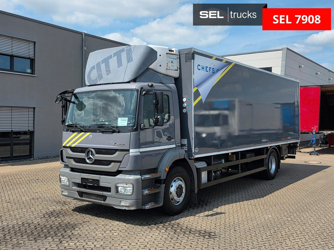 Mercedes-Benz Axor 1824L / Ladebordwand / Carrier Supra 950Mt - Refrigerator truck: picture 1 Mercedes-Benz Axor 1824L / Ladebordwand / Carrier Supra 950Mt - Refrigerator truck: picture 1