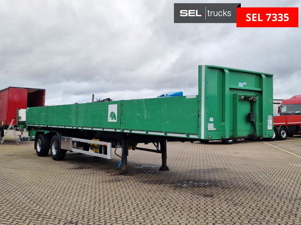 Schmidt Hagen SP/29/E/12,8 / Teleskop / Lenk-Lifttachse - Dropside/ Flatbed semi-trailer: picture 3 Schmidt Hagen SP/29/E/12,8 / Teleskop / Lenk-Lifttachse - Dropside/ Flatbed semi-trailer: picture 3