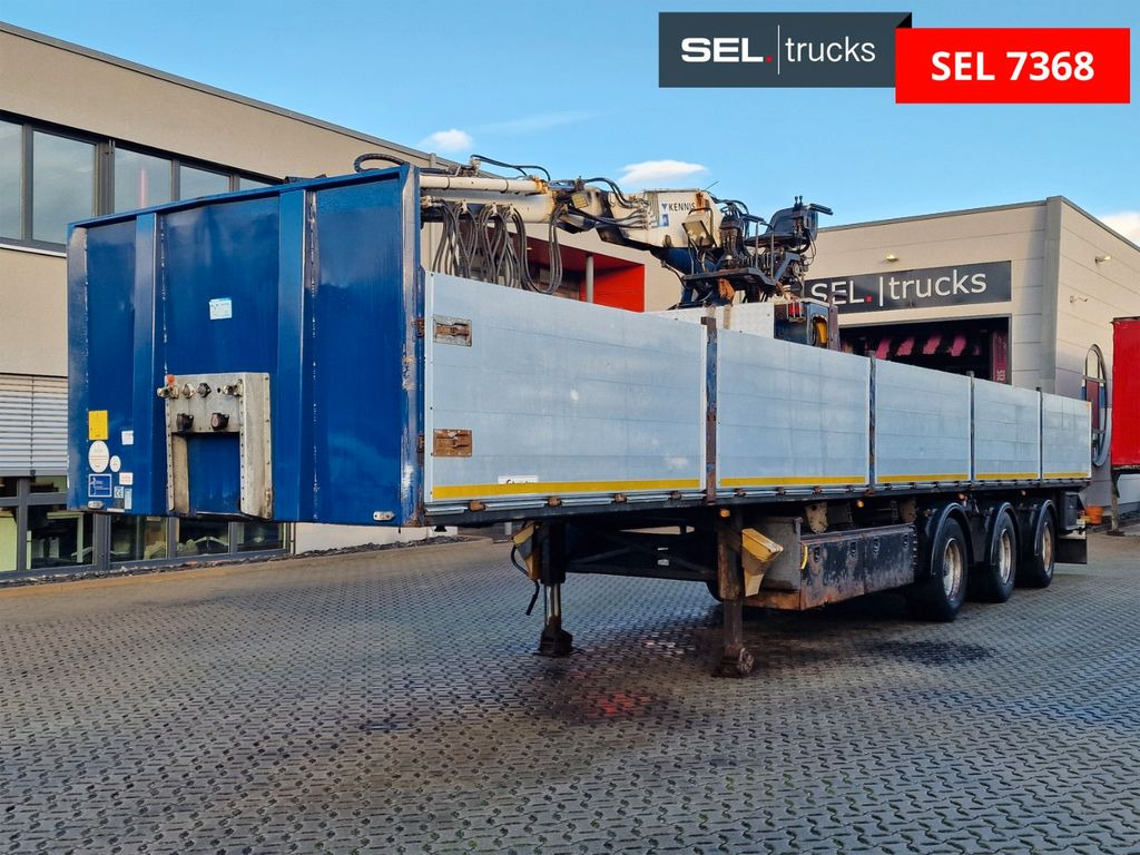 Schröder S11/24-P2-13,55 / Kran / Lenkachse - Dropside/ Flatbed semi-trailer: picture 2 Schröder S11/24-P2-13,55 / Kran / Lenkachse - Dropside/ Flatbed semi-trailer: picture 2