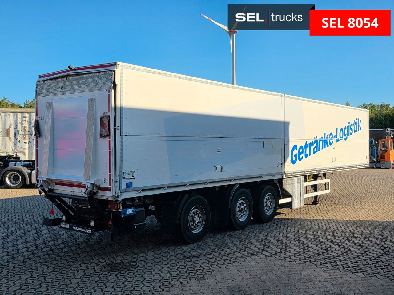 System Trailer PRSSL-24-1-TRI / Ldbw / Lenkachse - Beverage semi-trailer: picture 5 System Trailer PRSSL-24-1-TRI / Ldbw / Lenkachse - Beverage semi-trailer: picture 5