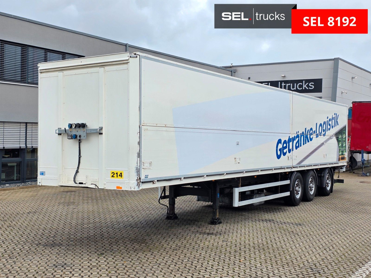 System Trailer PRSSL-24-1TRI / Ldbw / Lenkachse - Beverage semi-trailer: picture 1 System Trailer PRSSL-24-1TRI / Ldbw / Lenkachse - Beverage semi-trailer: picture 1