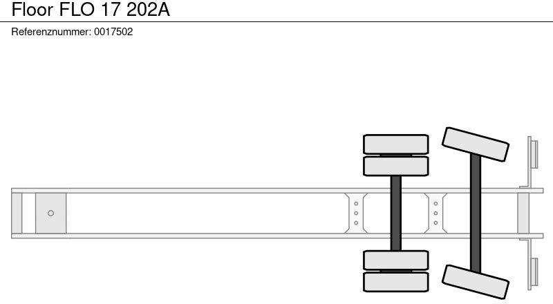 Dropside/ Flatbed semi-trailer Floor FLO 17 202A: picture 12