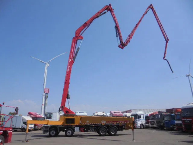 Mercedes-Benz Actros 4144 8X4 SANY 56M BETONPOMP - Concrete pump truck: picture 1 Mercedes-Benz Actros 4144 8X4 SANY 56M BETONPOMP - Concrete pump truck: picture 1