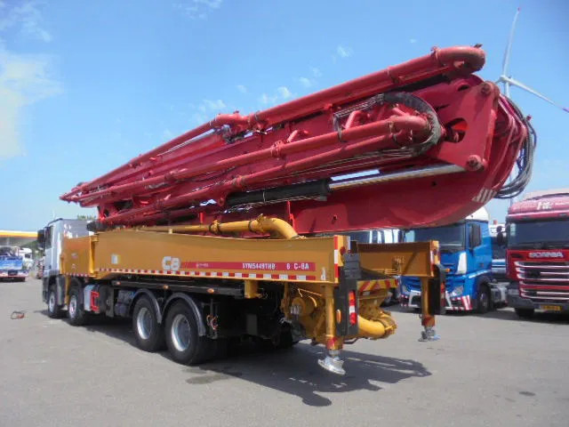 Concrete pump truck Mercedes-Benz Actros 4144 8X4 SANY 56M BETONPOMP: picture 8