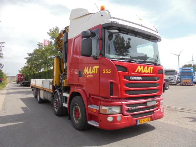 Scania G480 8X2 RETARDER NL TRUCK - Crane truck: picture 3 Scania G480 8X2 RETARDER NL TRUCK - Crane truck: picture 3