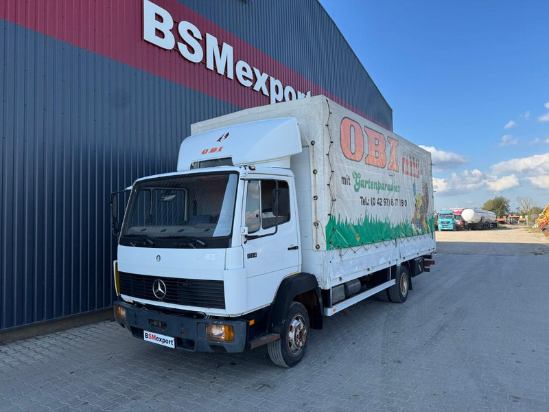 Mercedes-Benz 814 - Curtainsider truck: picture 1 Mercedes-Benz 814 - Curtainsider truck: picture 1