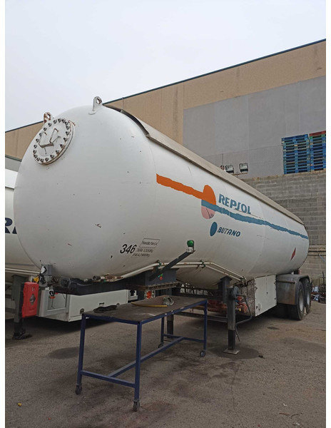 ACERBI Eurotechnika 41490 Spring-Spring. gas tank trailer - Semi-trailer: picture 1 ACERBI Eurotechnika 41490 Spring-Spring. gas tank trailer - Semi-trailer: picture 1
