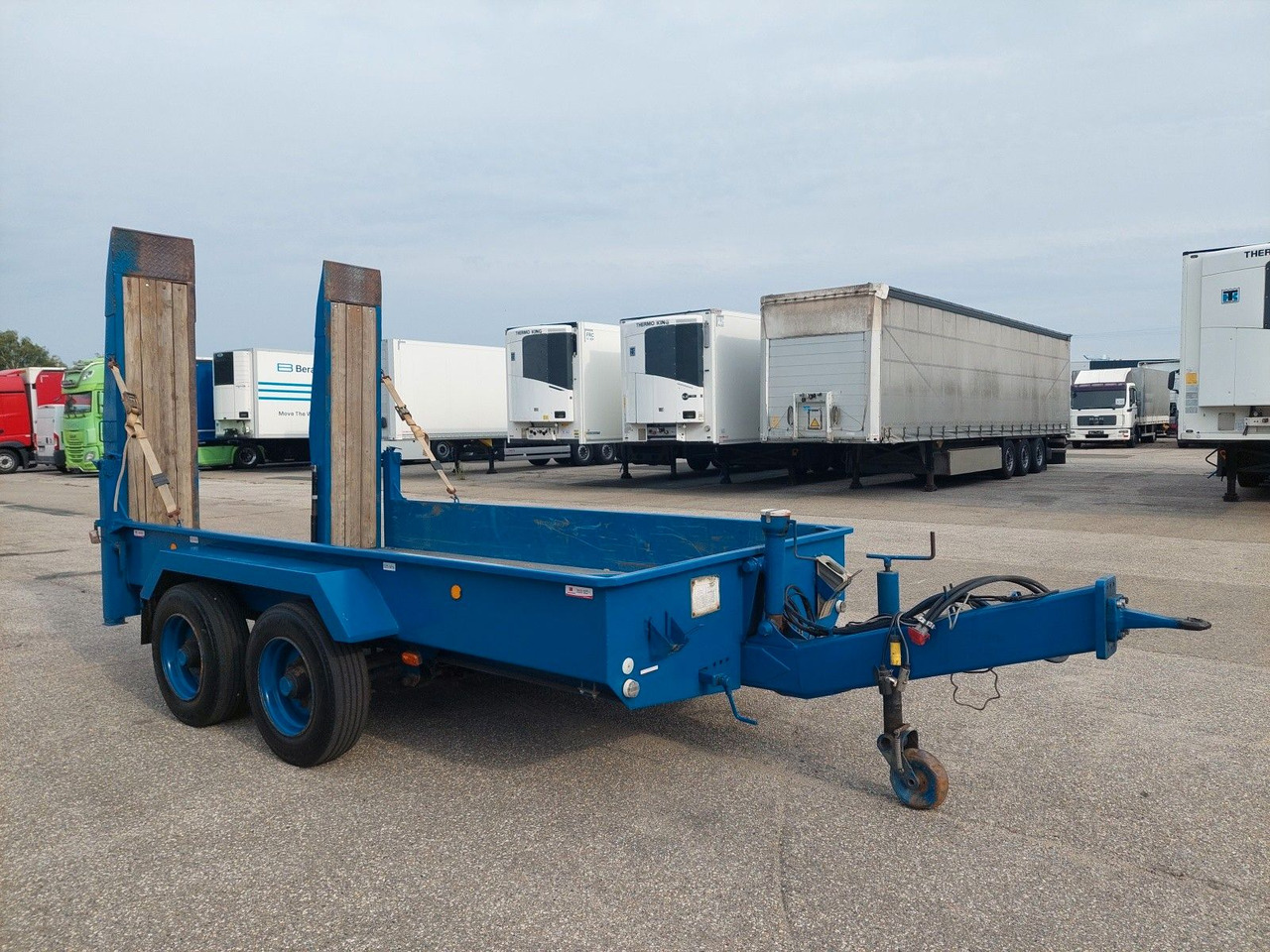 Fliegl TTS 89 W09 - Low loader trailer: picture 2 Fliegl TTS 89 W09 - Low loader trailer: picture 2