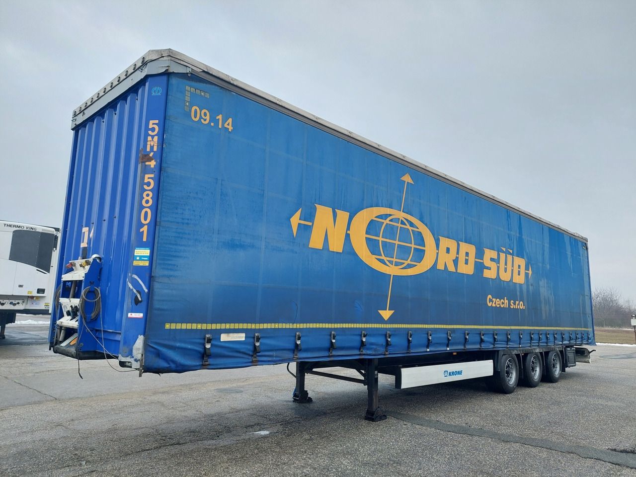 Krone SD Mega - Curtainsider semi-trailer: picture 3 Krone SD Mega - Curtainsider semi-trailer: picture 3