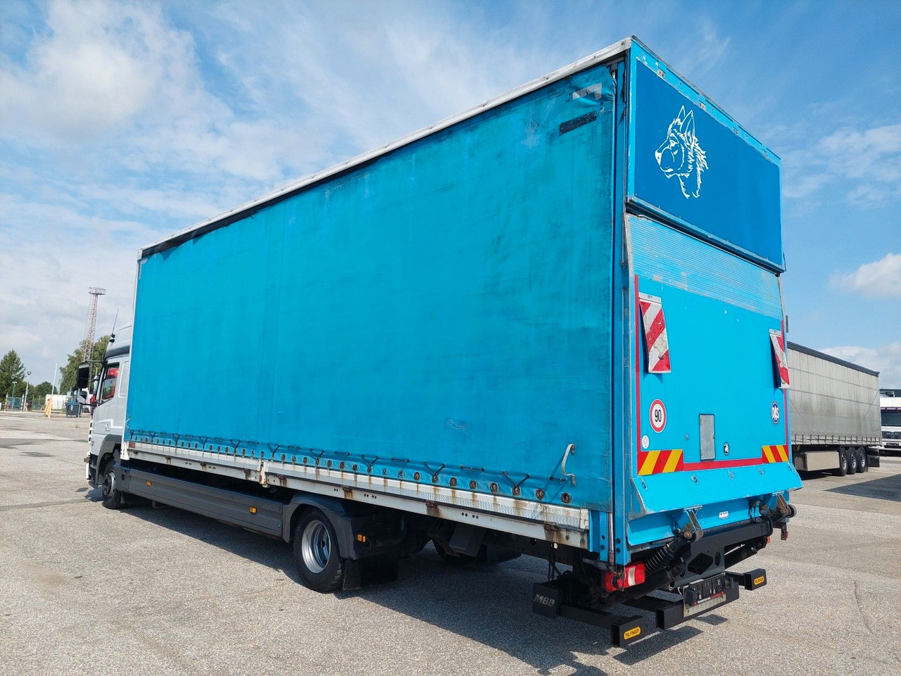 Mercedes-Benz Atego 1223 L/NR - Curtainsider truck: picture 3 Mercedes-Benz Atego 1223 L/NR - Curtainsider truck: picture 3