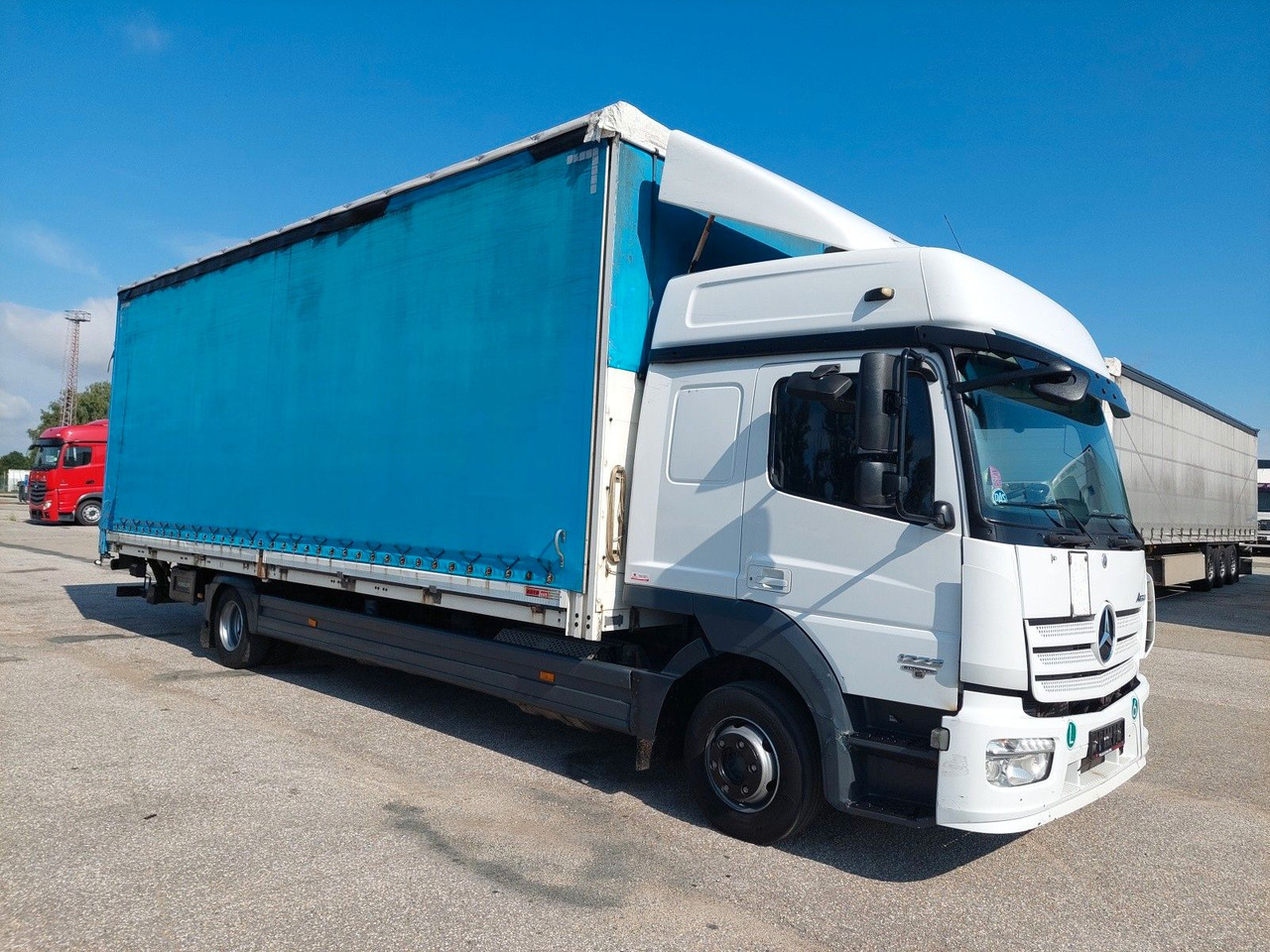 Mercedes-Benz Atego 1223 L/NR - Curtainsider truck: picture 2 Mercedes-Benz Atego 1223 L/NR - Curtainsider truck: picture 2