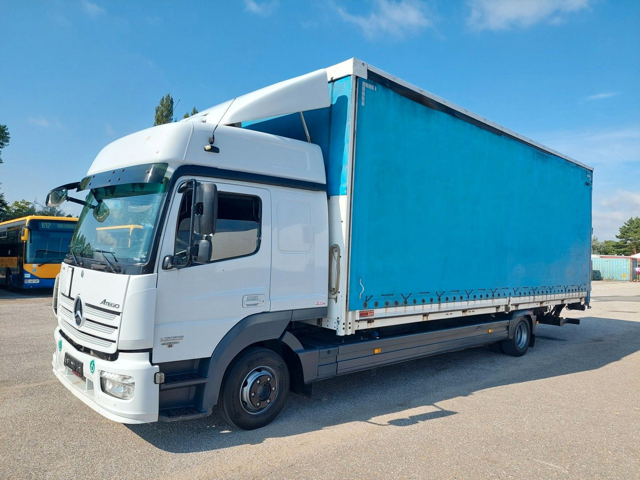 Mercedes-Benz Atego 1223 L/NR - Curtainsider truck: picture 1 Mercedes-Benz Atego 1223 L/NR - Curtainsider truck: picture 1