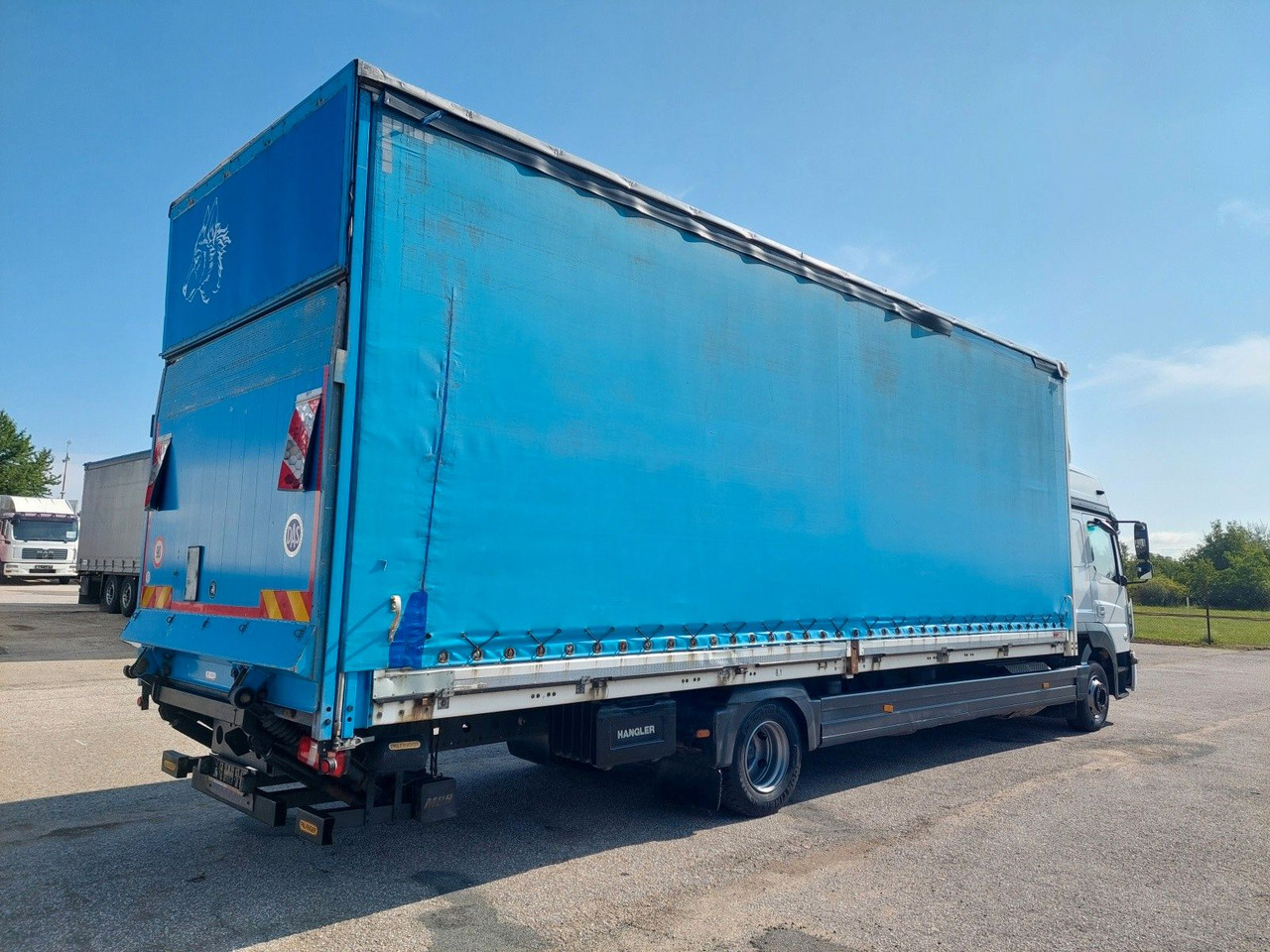 Mercedes-Benz Atego 1223 L/NR - Curtainsider truck: picture 4 Mercedes-Benz Atego 1223 L/NR - Curtainsider truck: picture 4
