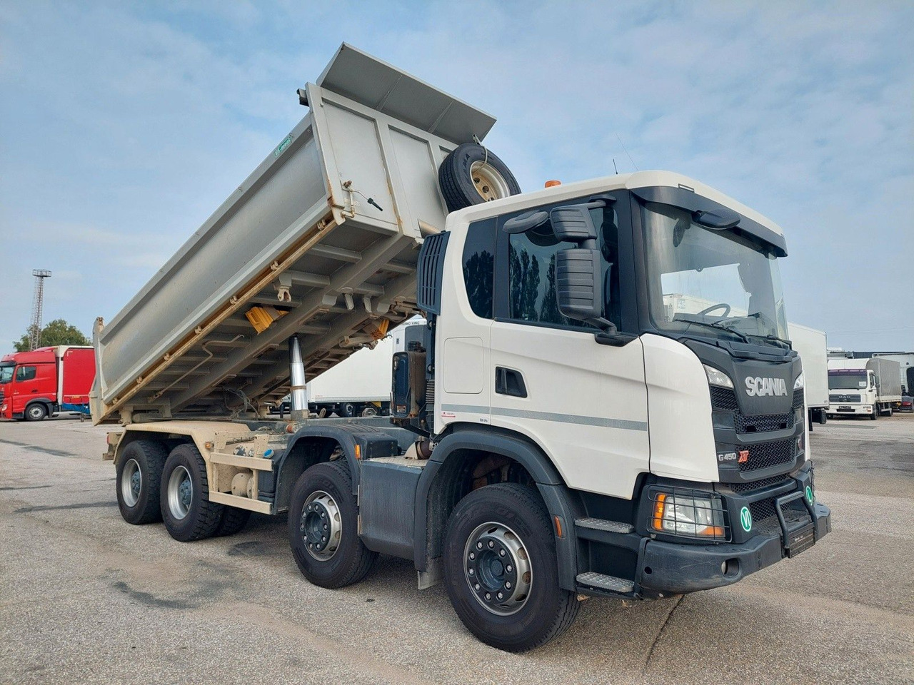 Scania G 450 B8X4HZ 8x4 Bordmatik - Tipper: picture 2 Scania G 450 B8X4HZ 8x4 Bordmatik - Tipper: picture 2