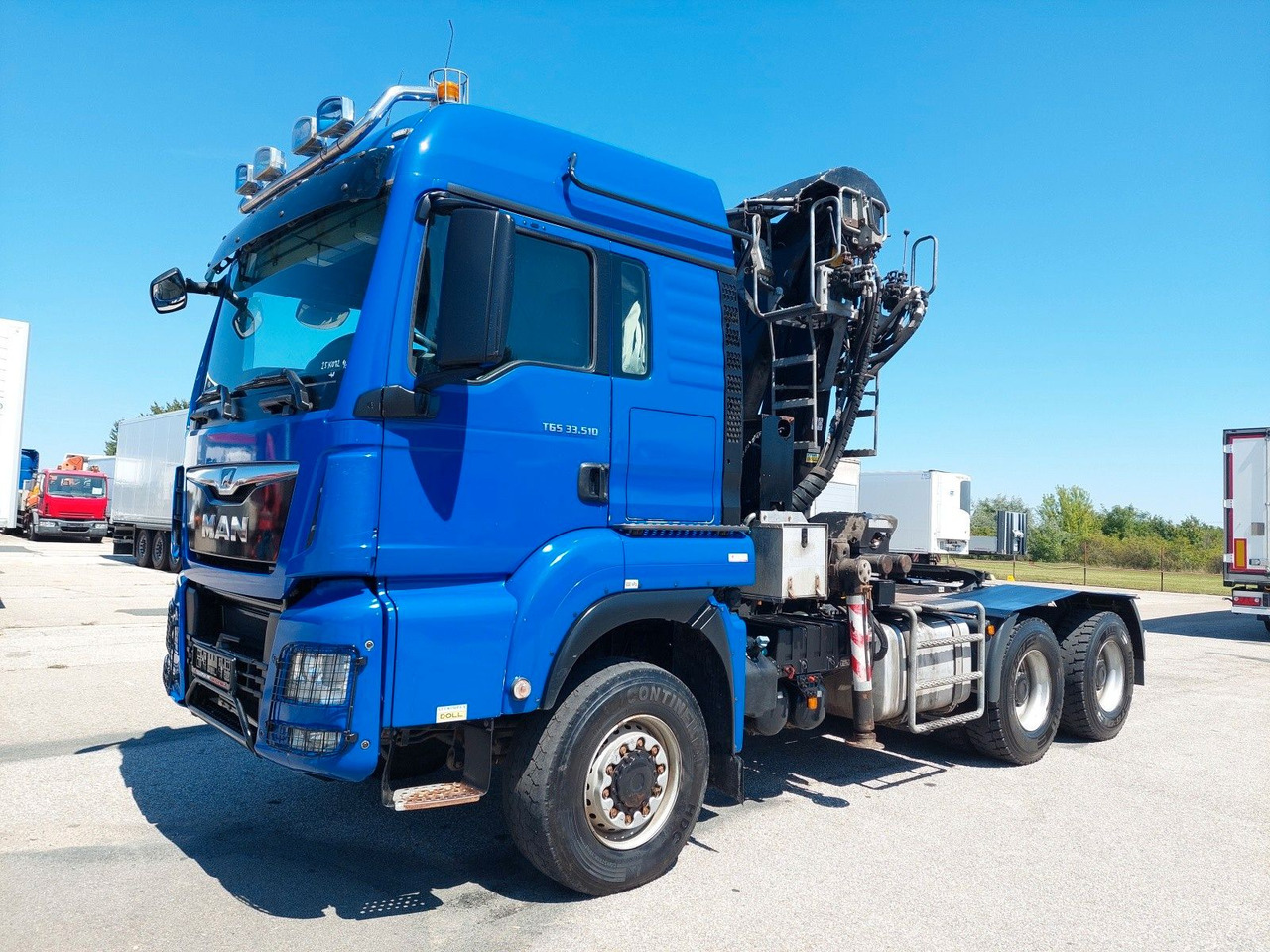MAN TG3 33.510 6X6 BL KRAN LANGHOLZ Kesla 2117ZT94 - Tractor unit: picture 1 MAN TG3 33.510 6X6 BL KRAN LANGHOLZ Kesla 2117ZT94 - Tractor unit: picture 1