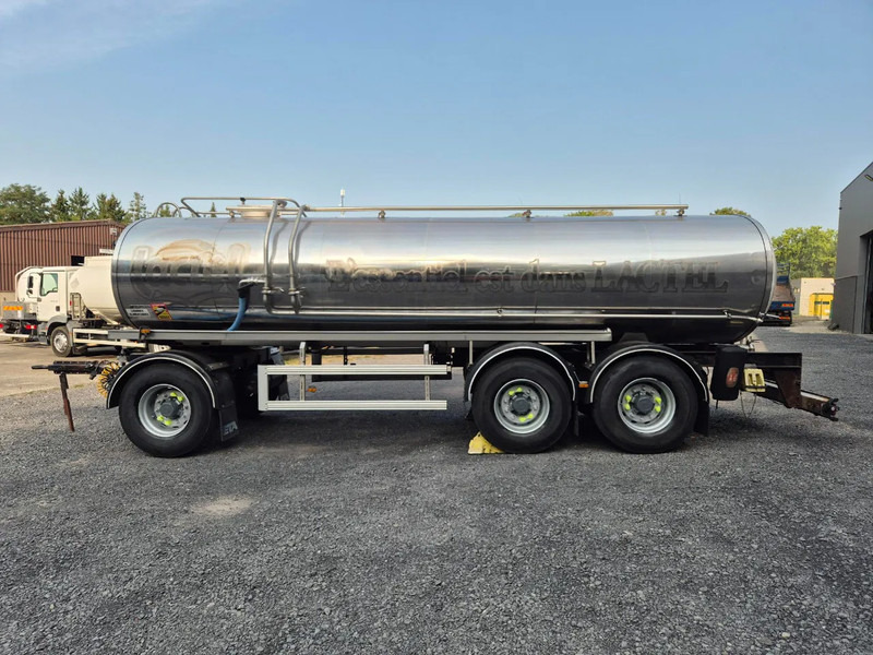 ETA INSULATED INOX TANK 16500L - 1 COMP - Tank trailer: picture 2 ETA INSULATED INOX TANK 16500L - 1 COMP - Tank trailer: picture 2