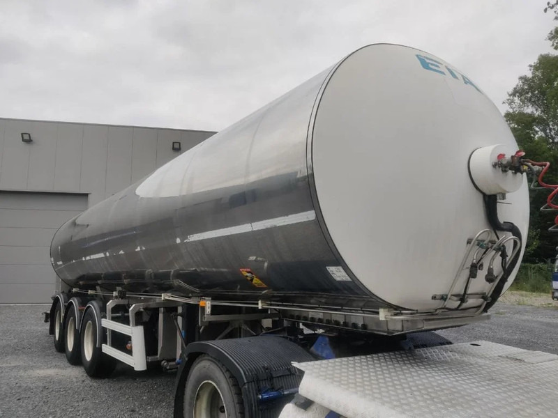 ETA INSULATED INOX TANK 29000L - 1 COMP - PUMP - Tank semi-trailer: picture 2 ETA INSULATED INOX TANK 29000L - 1 COMP - PUMP - Tank semi-trailer: picture 2