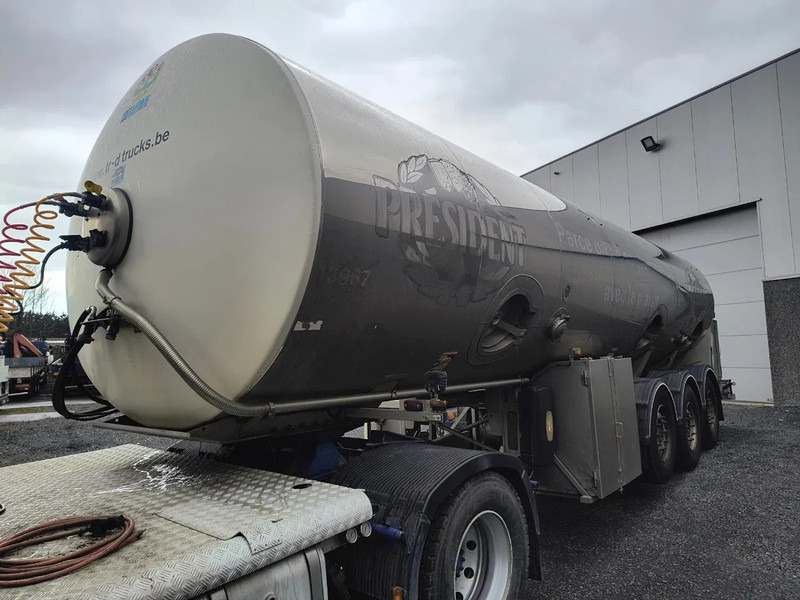 MAISONNEUVE 29000L INSULATED INOX TANK - PUMP - SAMPLE - Tank semi-trailer: picture 1 MAISONNEUVE 29000L INSULATED INOX TANK - PUMP - SAMPLE - Tank semi-trailer: picture 1
