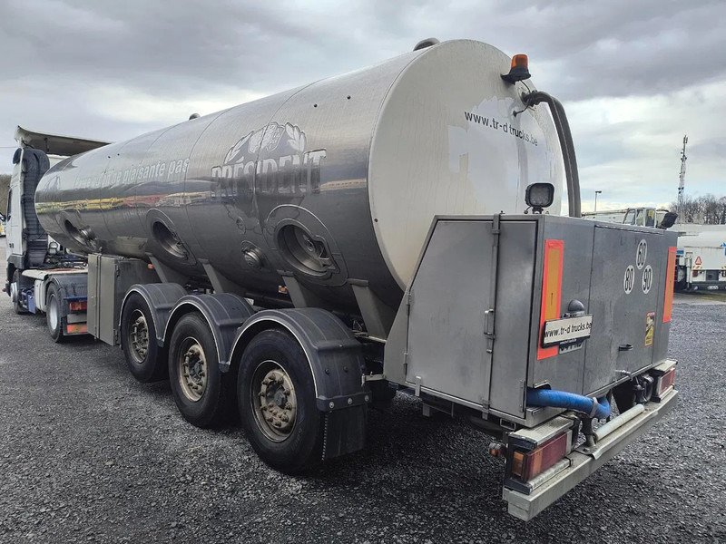 MAISONNEUVE 29000L INSULATED INOX TANK - PUMP - SAMPLE - Tank semi-trailer: picture 3 MAISONNEUVE 29000L INSULATED INOX TANK - PUMP - SAMPLE - Tank semi-trailer: picture 3