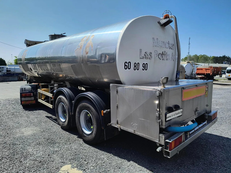 Magyar 25000L INSULATED INOX TANK - PUMP - Tank semi-trailer: picture 2 Magyar 25000L INSULATED INOX TANK - PUMP - Tank semi-trailer: picture 2
