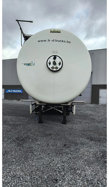 Magyar INSULATED INOX TANK 30500L - 4 COMPARTIMENTS - Tank semi-trailer: picture 2 Magyar INSULATED INOX TANK 30500L - 4 COMPARTIMENTS - Tank semi-trailer: picture 2