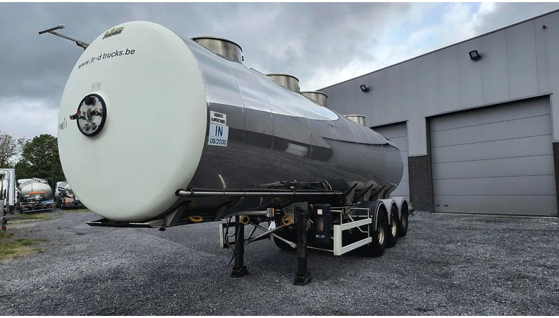Magyar INSULATED INOX TANK 30500L - 4 COMPARTIMENTS - Tank semi-trailer: picture 1 Magyar INSULATED INOX TANK 30500L - 4 COMPARTIMENTS - Tank semi-trailer: picture 1