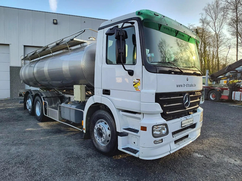 Mercedes-Benz Actros 2536 15500L INSULATED INOX TANK - 1 COMP - Tank truck: picture 3 Mercedes-Benz Actros 2536 15500L INSULATED INOX TANK - 1 COMP - Tank truck: picture 3