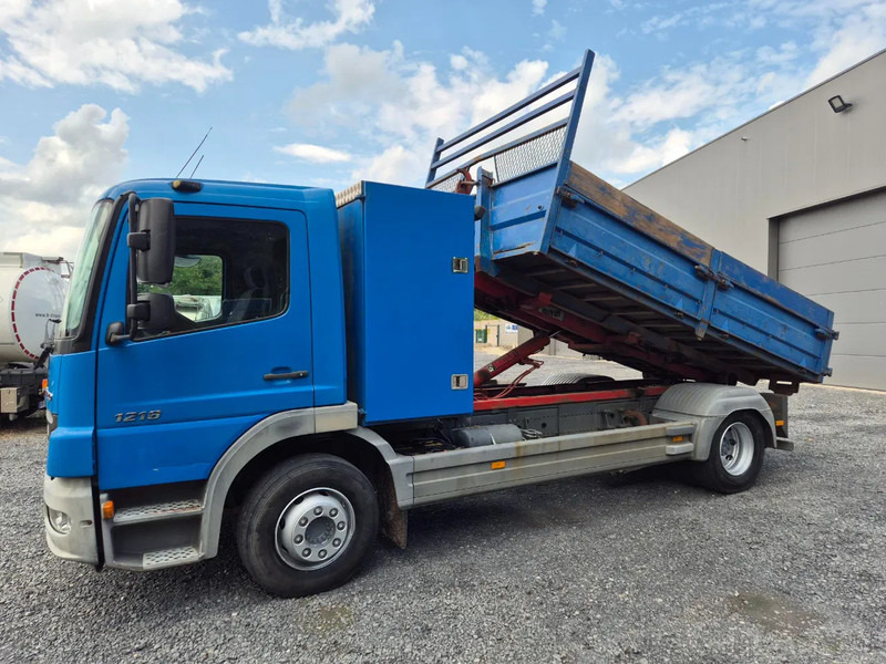 Hook lift truck Mercedes-Benz Atego 1218 HOOK SYSTEM + CONTAINER INCLUDED (!): picture 18