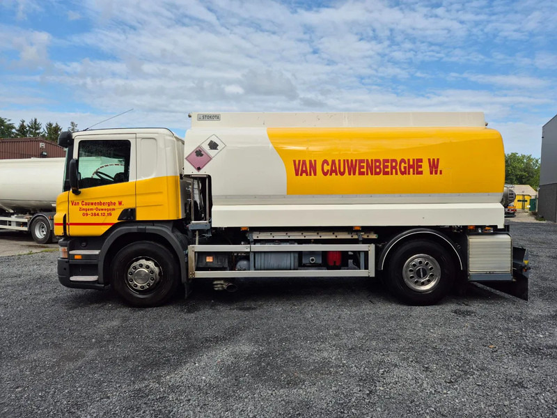 Tank truck for transportation of fuel Scania P270 FUEL / CARBURANT 14000L - 4 COMP: picture 8 Tank truck for transportation of fuel Scania P270 FUEL / CARBURANT 14000L - 4 COMP: picture 8