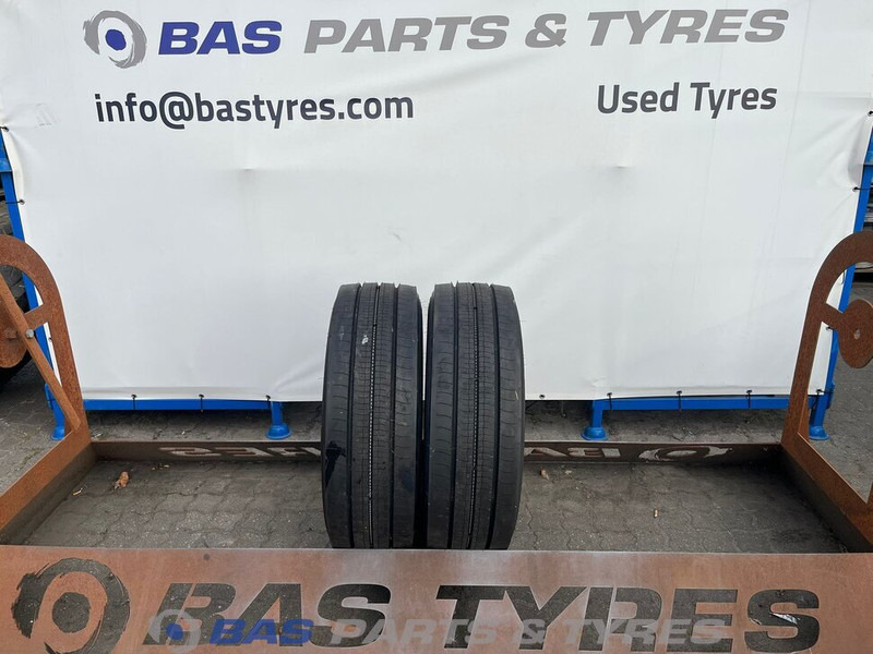 Bridgestone Bridgestone 265/70R17.5 Duravis R-Steer002 138/136 M M+S 3PMSF gebruikte set - Tire for Truck: picture 1 Bridgestone Bridgestone 265/70R17.5 Duravis R-Steer002 138/136 M M+S 3PMSF gebruikte set - Tire for Truck: picture 1
