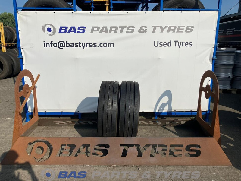 Bridgestone Bridgestone 265/70R17.5 Duravis R-Steer002 138/136 M M+S 3PMSF gebruikte set - Tire for Truck: picture 1 Bridgestone Bridgestone 265/70R17.5 Duravis R-Steer002 138/136 M M+S 3PMSF gebruikte set - Tire for Truck: picture 1