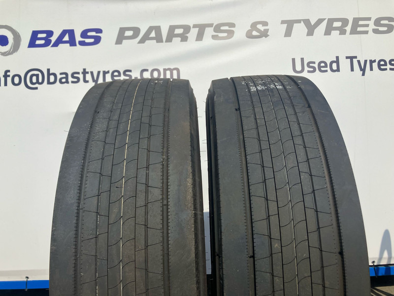 Bridgestone Bridgestone 315/70R22.5 Enliten Steer 154/150 M+S 3PMSF gebruikte set - Tire for Truck: picture 2 Bridgestone Bridgestone 315/70R22.5 Enliten Steer 154/150 M+S 3PMSF gebruikte set - Tire for Truck: picture 2