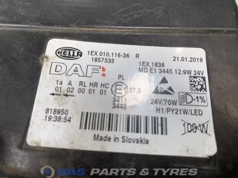 DAF XF106 - Headlight for Truck: picture 3 DAF XF106 - Headlight for Truck: picture 3