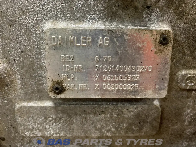 Mercedes-Benz Atego Mercedes G70-6 Powershift 3 Versnellingsbak A 001 260 36 00 - Gearbox for Truck: picture 5 Mercedes-Benz Atego Mercedes G70-6 Powershift 3 Versnellingsbak A 001 260 36 00 - Gearbox for Truck: picture 5