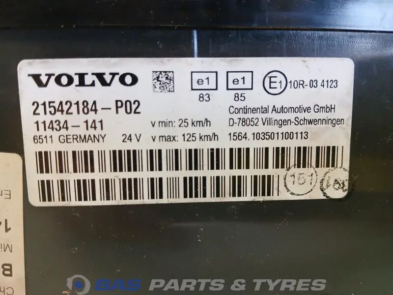Volvo FH3 Instrumentenpaneel Volvo 21015784 - Dashboard for Truck: picture 3 Volvo FH3 Instrumentenpaneel Volvo 21015784 - Dashboard for Truck: picture 3