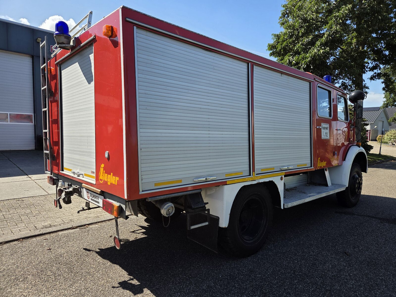 Mercedes-Benz LAF 1113 B 4X4 Turbo Diesel (170 PK) brandweerwagen - Fire truck: picture 5 Mercedes-Benz LAF 1113 B 4X4 Turbo Diesel (170 PK) brandweerwagen - Fire truck: picture 5