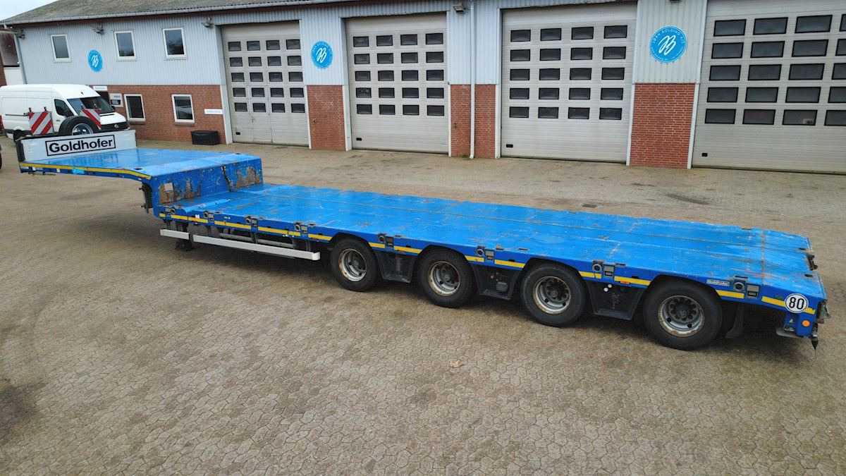 Goldhofer STN-L 4 A F2 - Dropside/ Flatbed semi-trailer: picture 2 Goldhofer STN-L 4 A F2 - Dropside/ Flatbed semi-trailer: picture 2
