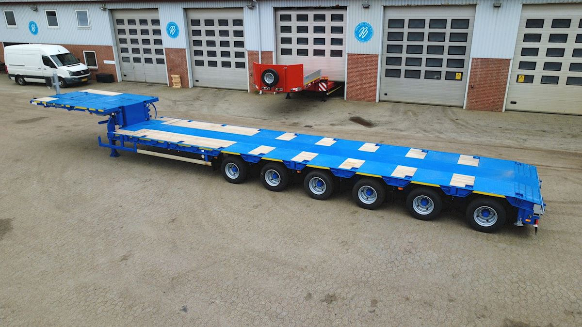 Goldhofer STZ-L 6 - Low loader semi-trailer: picture 2 Goldhofer STZ-L 6 - Low loader semi-trailer: picture 2