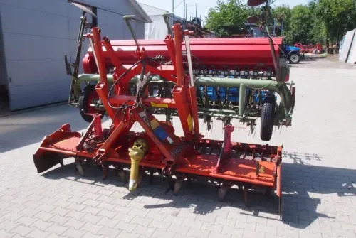 Agregat uprawowo-siewny Kuhn HRB 301 2000 brona aktywna wirująca KUHN NODET - Combine seed drill: picture 2 Agregat uprawowo-siewny Kuhn HRB 301 2000 brona aktywna wirująca KUHN NODET - Combine seed drill: picture 2